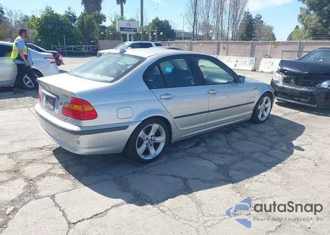 2004 BMW 325I из США, поврежденный, VIN WBAAZ33434KP90962